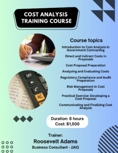 Cost analysis flyer